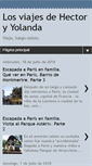 Mobile Screenshot of losviajesdehector.com